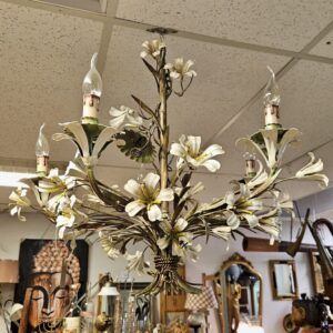 hanglamp met bloemen