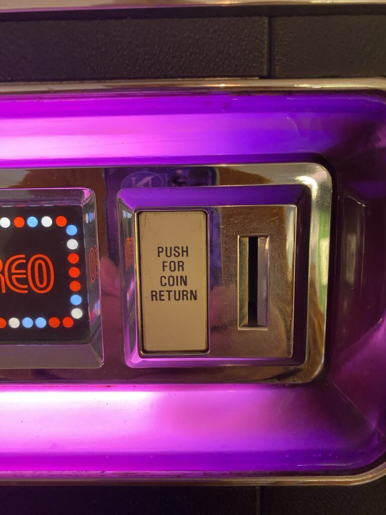 close-up jukebox