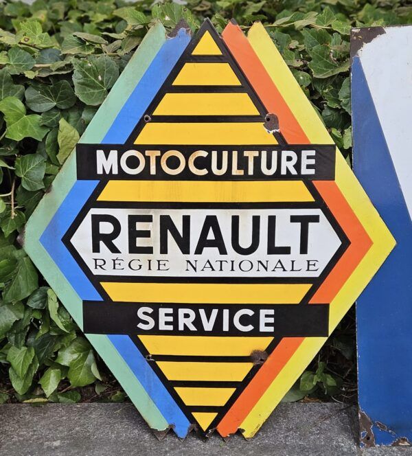 emaille reclamebord Renault