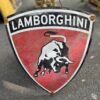 Lamborghini emaille bord